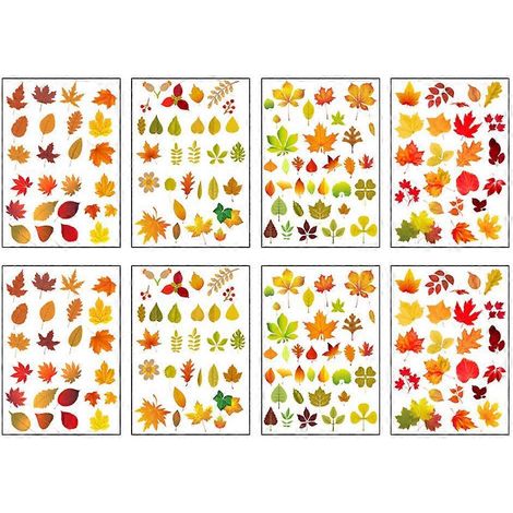Bögen abnehmbare Aufkleber, Thanksgiving-Fensteraufkleber, Thanksgiving-Kühlschrankaufkleber, Autotüraufkleber, Herbsttüraufkleber-35X25CM (1/3)