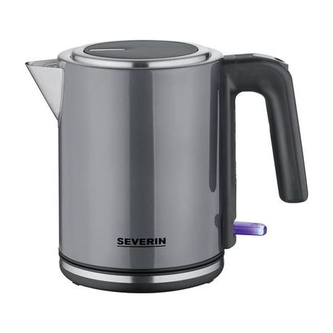 Severin 9574 Bouilloire voyant lumineux, sans BPA anthracite, noir Contenance: 1 l