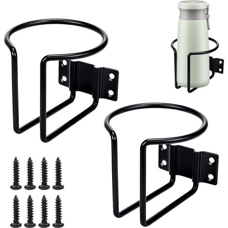 Porte-Gobelets Universels en Acier Inoxydable 2 Pièces Porte-Gobelets de Voiture de Bateau Universel Porte-Gobelet Porte Gobelet Universel pour Voiture Yacht Camion Camping-Car Marine (1/5)