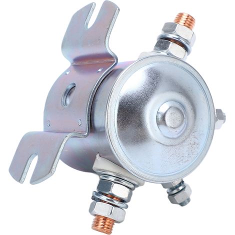 Solenoïde 12V 100A 4 bornes, contact permanent haute performance pour voiturette de golf, référence 1114208 SAS5203, interrupteur robuste (1/5)
