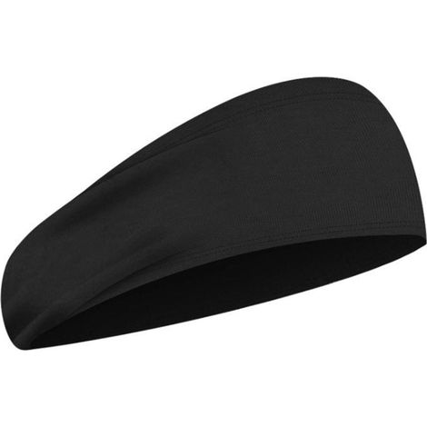Headband Sport - Bande Élastique Anti-Transpiration pour Enfants et Adolescents - Noir - 1 Pièce