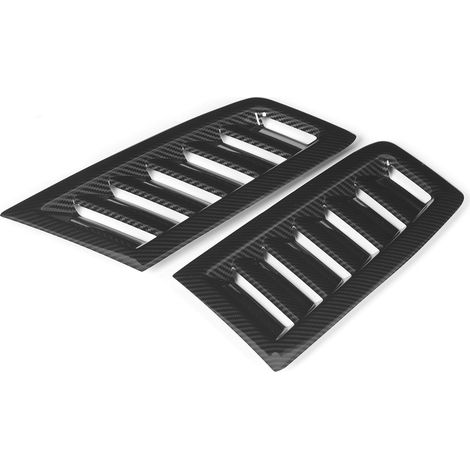 Paar Fronthaubenentlüftungen in Carbon-Optik, universeller Luftauslass für Focus RS MK2 (1/5)