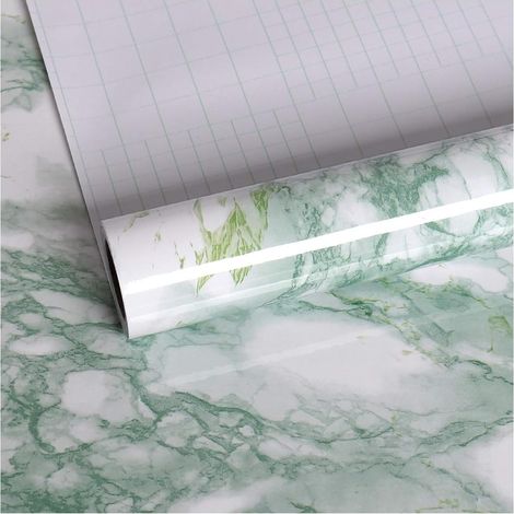 Paper Peinture Adhésive - Revêtement Mural Antigraisse pour Cuisine - PVC Épais et Imperméable - Dimensions 40 x 300 cm
