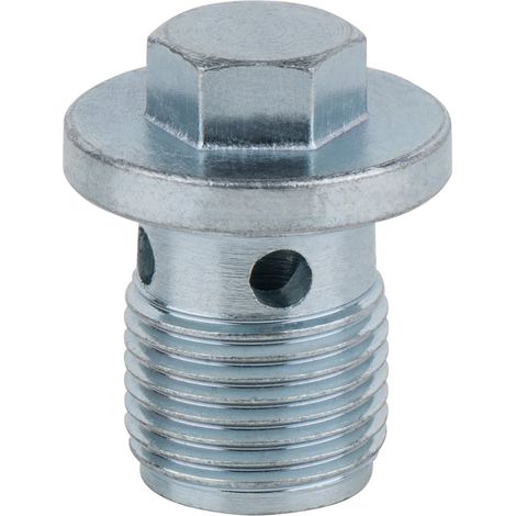 KS-Tools 430.1081 Ölablassschraube, Außen6kant 13m m, M18x1,5x21mm, 10er-Pack