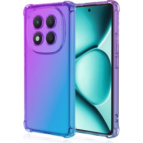 Fallfeste Schutzhülle mit Farbverlauf für Xiaomi Redmi Note 15 Pro Plus 5G / Poco M8 Pro 5G, Lila / Blau (1/5)