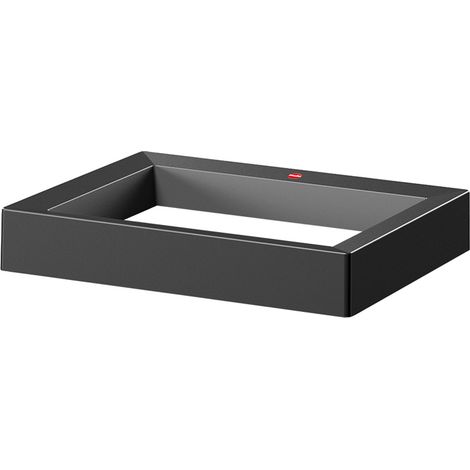 Hailo Deckel schwarz mit Klemmrahmen für Big-Box Quick 40/60/L/XL