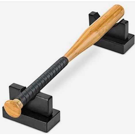 Support de Présentation de Batte de Baseball en Bois Organisateur de Rack Accessoires en Bois D'Intérieur Organisateurs (1/5)