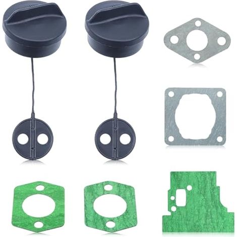 Bouchon de réservoir de carburant avec Jeu de joints pour Stihl FS38 FS45 FS46 FS48 FS52 FS55 FS56 FS62 FS72 FS75 FS76 FS80 FS81 FS85 FS88 débroussailleuse remplace 4128-350-0505 (1/4)