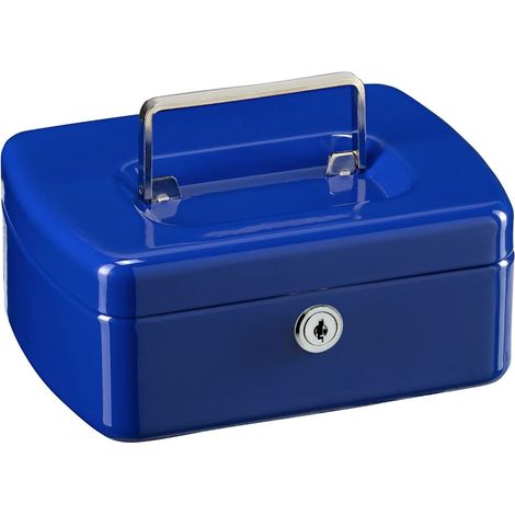 Caissette à monnaie avec Compartiments pour Pièces, Office 2167 BL, Serrure à Cylindre à Goupille, Laiton (1/4)