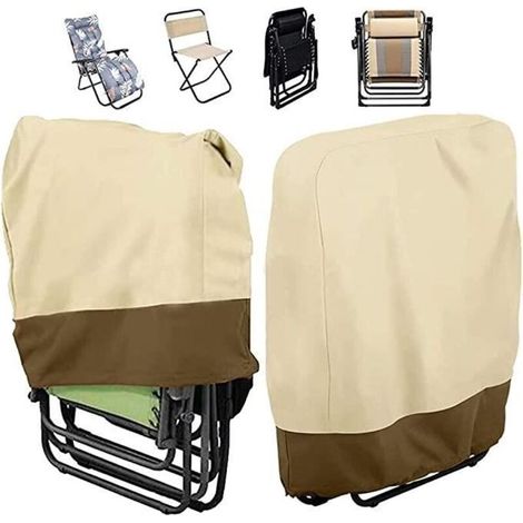 Waterproof cover for stackable garden chairs - 93 x 82 x 22 cm