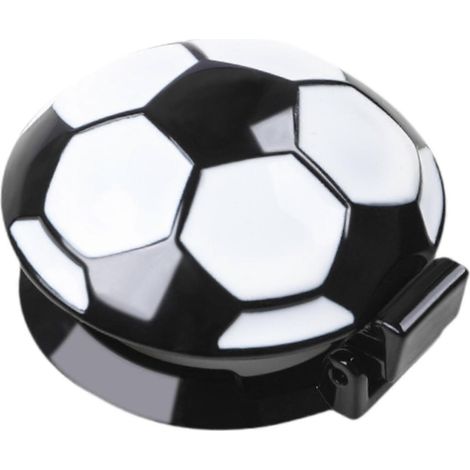 Couvercle de bouton de démarrage/arrêt de moteur automobile en forme de ballon de football portable pour accessoires automobiles (1/5)