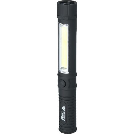 BRILLIANT TOOLS 2 en 1 linterna COB de 140 lúmenes - BT130910 (1/4)