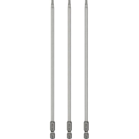 3Pcs Embout Tournevis T20 Torx Tige Hexagonale 1/4" Magnétique (1/5)