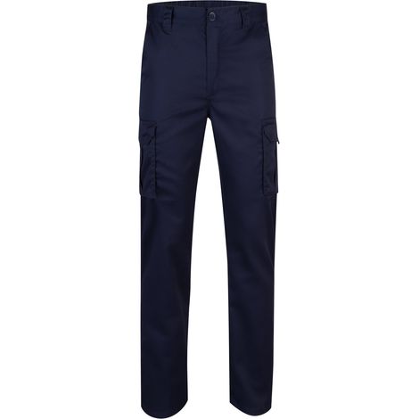 Pantalon de travail velilla stretch slim fit avec poches multiples