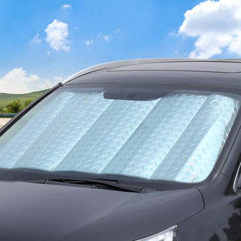 Pare-soleil de pare-brise de voiture, pare-soleil épais à découpe laser, pare-soleil d'été - R-3921 14070cm (1/5)