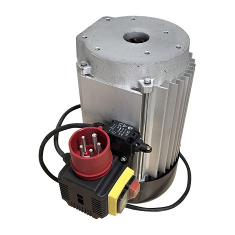 Ersatzmotor Industriemotor 400V 16A 4,3kW + Schalter mit Phasenwender Motor Holzspalter