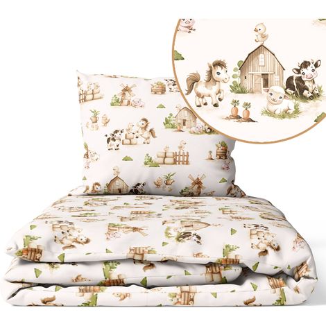 Ropa de cama infantil 135x100 2EL 100x135 PARA cuna (1/2)