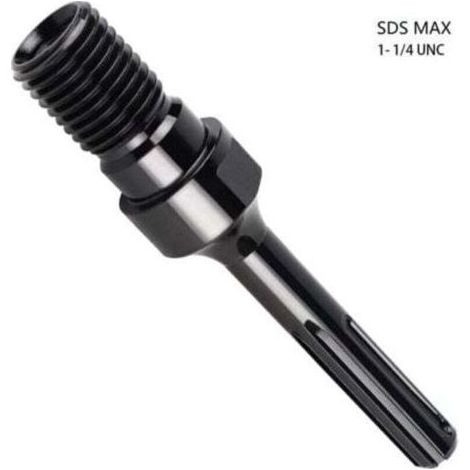 Adaptateur MAX PLUS sur Couronne de Forage Diamantée 1 1/4" UNC, Adaptateur pour Carotteuse 190mm 1Pcs,de dyk.Trywise (1/4)