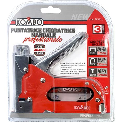 PUNTATRICE CHIODATRICE 3 IN 1 MANUALE PROFESSIONALE (1/2)