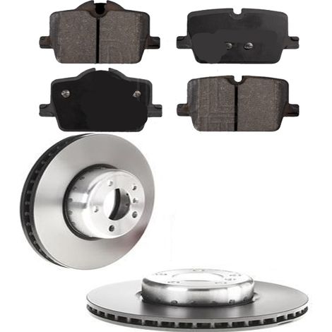 KIT FRENI POSTERIORI compatibile con BMW 4 (G22,G82) - DISCHI + PASTIGLIE OEM: BPD1654 / 0 986 479 F61 /SOSTITUZIONE DIRETTA/BASSA POLVERE/SILENZIOSO (1/5)