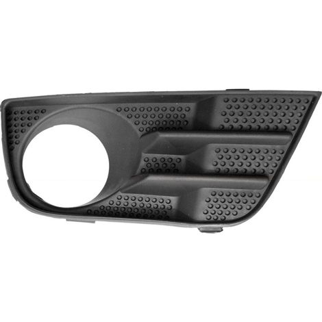 Grille de pare-choc avant droite noire avec trou anti-brouillard Ford Fusion phase 1 2002-2005