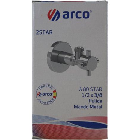 Robinet WC Star Mâle 1/2" (15/21) Mâle 3/8" (12/17) - Arco