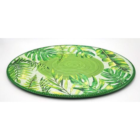 Vassoio Piatto da Tavola in Melamina Bali Ovale 50 cm Easy Life (1/2)