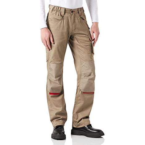 Pantaloni da lavoro elasticizzati NIMBLE - Sabbia S - FR (40) - EU (46) (1/4)