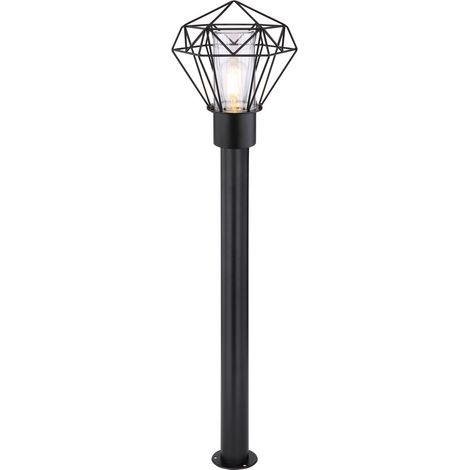 Globo Horace Borne extérieure noire IP44 1x E27