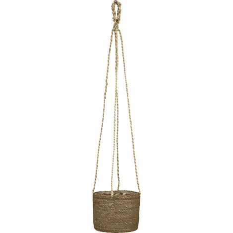 Scheurich Hängeampel Ø 17 cm Seegras braun