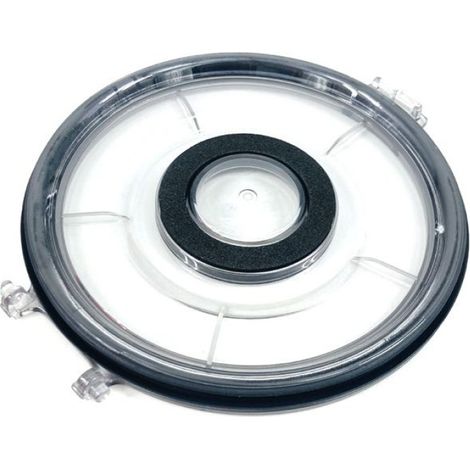 Couvercle De Remplacement Pour Aspirateur - Compatible Dreame R10 R10 Pro R20 - En Plastique Noir Et Transparent - 1 Pièce (1/5)
