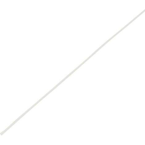 GUAINA INTRECCIATA BIANCO PET 4 FINO A 8 MM TRU COMPONENTS 1572561 CBBOX0408-WT 10 M (1/2)