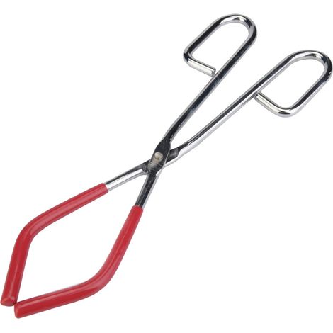 Pince de laboratoire en acier inoxydable, 26cm, pince pour bécher chimique, outil de serrage pédagogique, instrument scientifique pour travaux pratiques, clips de laboratoire robustes. (1/5)