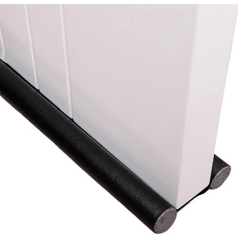 Joint d'étanchéité de bas de porte flexible anti-bruit de vent, bloqueur d'étanchéité sous porte, joint d'étanchéité avec éponge de 2,5 cm de diamètre (1/5)