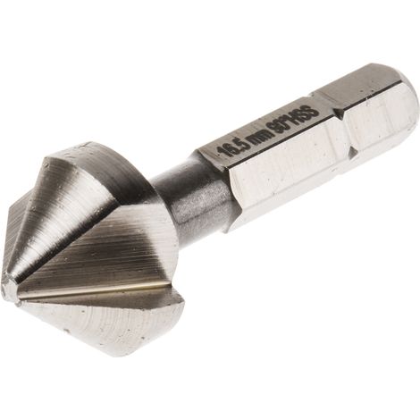 Fraise RS PRO HSS tête de 16.5mm 3 cannelures Long 40 mm x 1 ( Prix pour 1 )