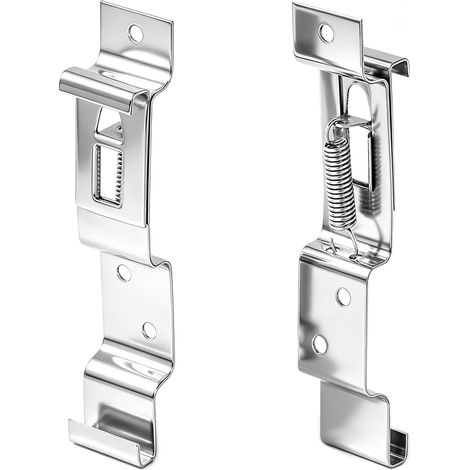2 Pièces 115x25 mm Supports Plaque immatriculation Auto,Support immatriculation Voiture,Support de Plaque d'immatriculation Remorque (1/5)