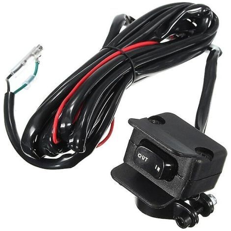 Interrupteur à bascule pour treuil 12 V avec support de montage et kit de câblage de commande pour treuil électrique Cisea (FMY) pour VTT/UTV (1/5)