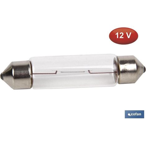 LÁMPARA PLAFONIER C5W (11X44mm) 12V venta unitaria
