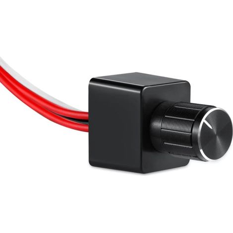 Variateur LED 12 V DC - Contrôleur PWM Réglable pour Camping-Car Bateau Remorque Van - Pour Lampe LED Halogène Incandescente Bande LED Monocouleur - 1 Pièce