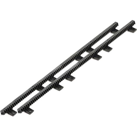CAME 2019 Pack de 2 Cremailleres nylon PA6 et fibre de verre tipe CAME CGZP