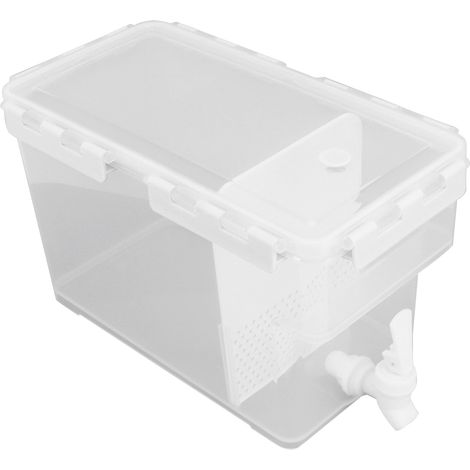 Bouilloire réfrigérée multifonction grande capacité 6L avec filtre, blanche, avec réfrigérateur. (1/5)