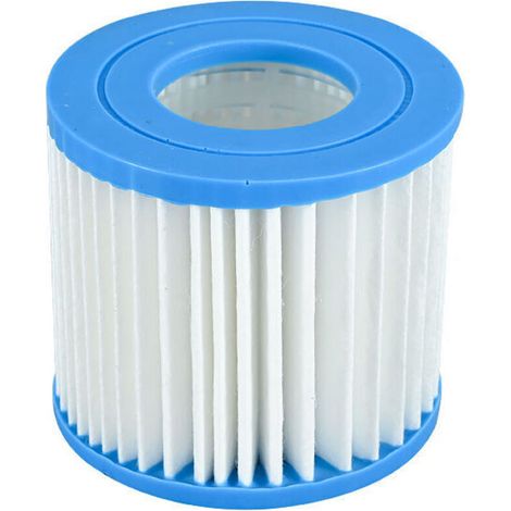 Filtre Spa Type D, 4Pcs Cartouche filtrante de Piscine Remplace pour Bestway VII & Intex D, Filter Cartridge pour Summer Waves (1/5)