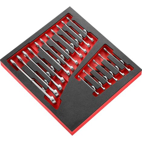 FACOM Modul - Ringmaulschlüssel SLS 17-tlg. (1/2)