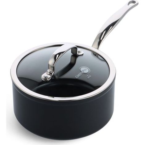 GreenPan Barcelona Pro Stielkasserolle 20cm Schwarz