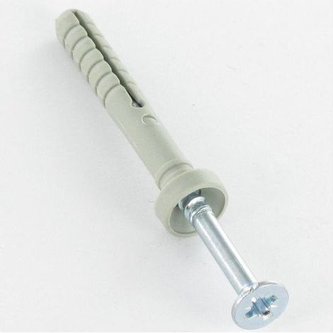 Cheville FRAPPER Tête fraisée TF 5X40 + Vis 3.5X45-1 pièce (1/2)