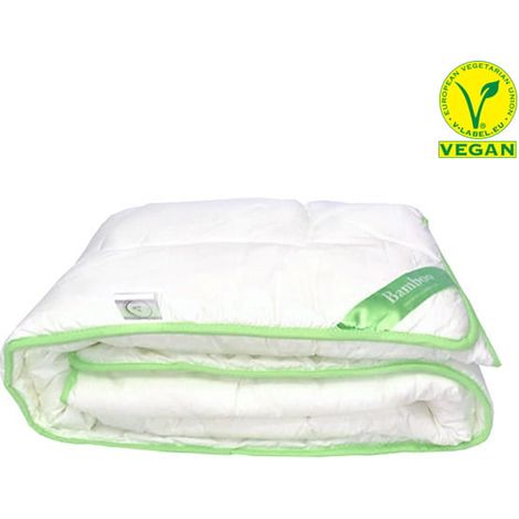 Couette en bambou hypoallergénique 200x220, utilisable toute l'année (1/5)