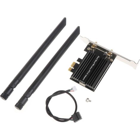 5374-Mbit/s-Netzwerkadapter AX210 BT5.2 5-GHz- und 2,4-GHz-WLAN-Antennen für Windows 10