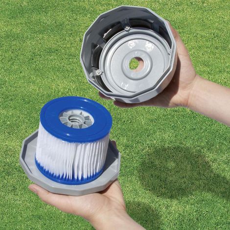 2 Stück Bestway Filterkartusche Gr.6 Lay-Z-Spa 60311