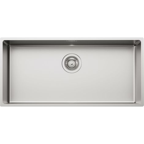 Foster Serie 35 Fregadero encastrado bajo encimera Rectangular Acero inoxidable (1/2)