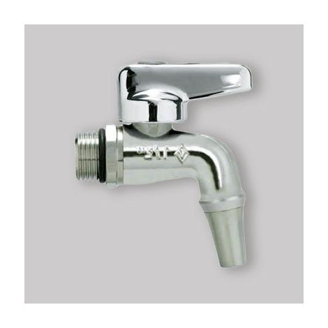 Rubinetto In Ottone Per Contenitori Acciaio Per Olio Bugatti 3/8" Dn 10 (1/5)